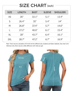 Foto 6 | Foto 6 | Camiseta Memorose Para Mujer Manga Corta Cuello Redondo Azul Y Verde - Venta Internacional.