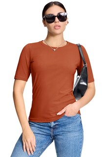 Foto 3 | Foto 3 | Camiseta Yucolen Para Mujer  Manga Media Corta  Cuello Redondo  Algodón S - Venta Internacional.