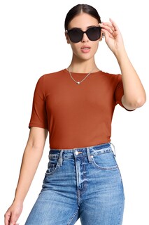Foto 4 | Foto 4 | Camiseta Yucolen Para Mujer  Manga Media Corta  Cuello Redondo  Algodón S - Venta Internacional.