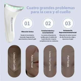 Foto 4 | Foto 4 | Aparato Para Masaje Papada Masajeador Facial De Microcorriente Máquina De Belleza