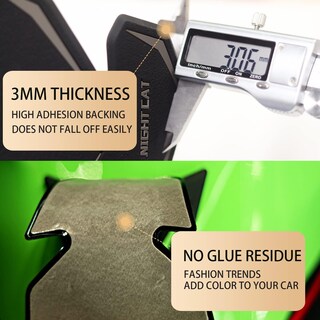 Foto 6 | Foto 6 | Kit De Almohadillas Para Depósito De Combustible Para Moto Night Cat Ninja 400/500 Color Verde - Venta Internacional.
