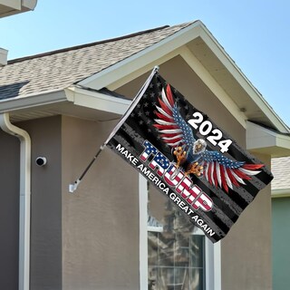 Foto 6 | Foto 6 | Flag Trump 2024 Eagle Poliéster 1 5 X 2 4 M Para Todo Tipo De Clima - Venta Internacional.