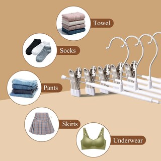 Foto 4 | Foto 4 | Pack De 20 Faldas Ajustables Antideslizantes Para Pantalones Hwajan Color Blanco - Venta Internacional.