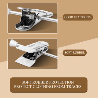 Foto 5 | Foto 5 | Pack De 20 Faldas Ajustables Antideslizantes Para Pantalones Hwajan Color Blanco - Venta Internacional.