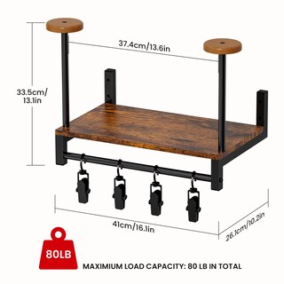 Foto 3 | Foto 3 | Soporte De Pared Para Cascos Nanagiftree Plateado Vintage - Venta Internacional.