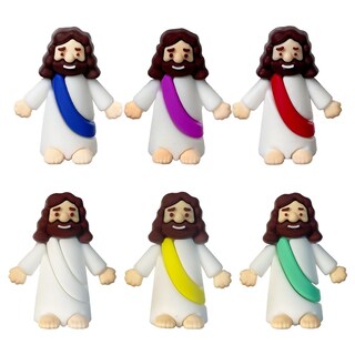 Foto 5 | Foto 5 | Juego De Minifiguras De Jesús Akfahoif Little Jesus 100 Piezas De Pvc - Venta Internacional.