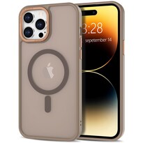 Funda De Teléfono Anuck Para Iphone 14 Pro Max Magnetic Brown - Venta Internacional.