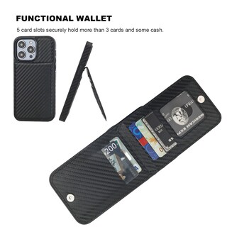 Foto 4 | Foto 4 | Funda Tipo Cartera Compatible Con Iphone 14 Pro Max Kihuwey - Venta Internacional.