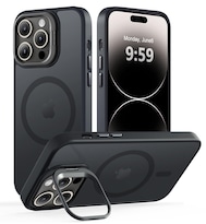 Funda Magnética Voboeo Para Iphone 14 Pro Con Soporte Negro - Venta Internacional.