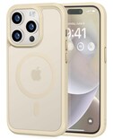 Funda Mocca Strong Magnetic Para Iphone 14 Pro Color Dorado Claro - Venta Internacional.
