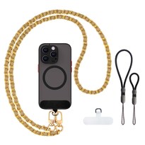 Cadena Bandolera Universal Para Teléfono Ewemdai  Antirrobo  Color Marrón - Venta Internacional.