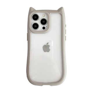 Foto 1 | Foto 1 | Funda De Teléfono Fliracon Con Bonitas Orejas De Gato Transparentes Para Iphone 15 Plus - Venta Internacional.