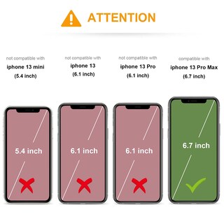 Foto 2 | Foto 2 | Funda De Piel Tipo Cartera Compatible Con Iphone 13 Pro Max De Kihuwey - Venta Internacional.