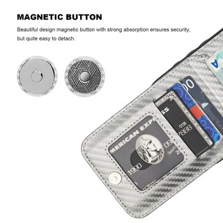 Foto 7 | Foto 7 | Funda De Piel Tipo Cartera Compatible Con Iphone 13 Pro Max De Kihuwey - Venta Internacional.