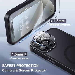 Foto 6 | Foto 6 | Funda Magnética Mejorada Yeziioo Para Iphone 15 Pro 6.1 - Venta Internacional.