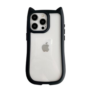 Foto 1 | Foto 1 | Funda De Teléfono Fliracon Con Bonitas Orejas De Gato Transparentes Para Iphone 15 Pro Max - Venta Internacional.
