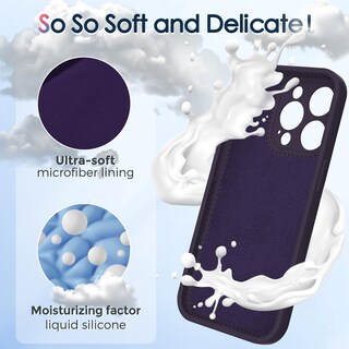 Foto 4 | Foto 4 | Funda De Teléfono Kmambag Mag-ring De Silicona Líquida Para Iphone 15 Pro Max - Venta Internacional.