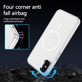 Foto 4 | Foto 4 | Funda Magnética S. Tedazo Para Iphone Xs Max Con Magsafe Silver - Venta Internacional.