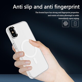 Foto 5 | Foto 5 | Funda Magnética S. Tedazo Para Iphone Xs Max Con Magsafe Silver - Venta Internacional.