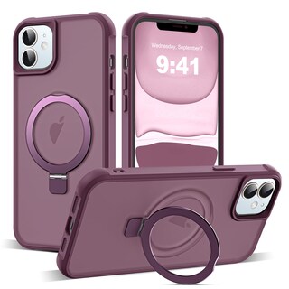 Foto 1 | Foto 1 | Funda De Teléfono Skylmw Compatible Con Iphone 11 6.1 Color Rojo Vino - Venta Internacional.