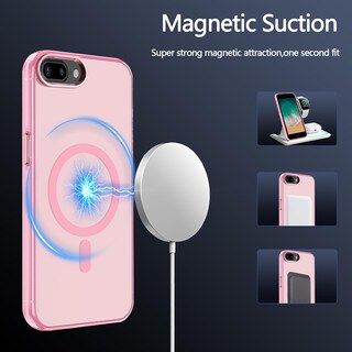 Foto 2 | Foto 2 | Funda Magnética S. Tedazo Para Iphone 7/8 Plus Con Magsafe Pink - Venta Internacional.