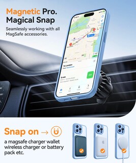 Foto 5 | Foto 5 | Funda Magnética Canshn Compatible Con Iphone 15 Pro De 6.1 Pulgadas - Venta Internacional.
