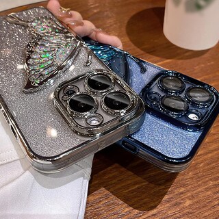 Foto 5 | Foto 5 | Funda De Teléfono Zkacase Luxury Galvanizada Para Iphone 14 Plateada - Venta Internacional.