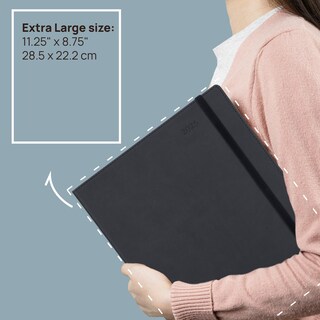 Foto 2 | Foto 2 | Planificador Semanal Poprun 2025 Con Funda De Piel Sintética De 21 X 28 Cm - Venta Internacional.
