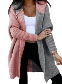 Foto 1 | Foto 1 | Sudadera Con Capucha Elegante Bloque De Colores Para Mujer - Venta Internacional.