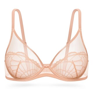 Foto 1 | Foto 1 | Bra Wingslove Sexy Lace Demi Sheer Pink 38ddd - Venta Internacional.