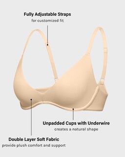 Foto 3 | Foto 3 | Sujetador Inclinado Inlyric Inbarely Plus Sin Forro Con Aros Para Mujer - Venta Internacional.