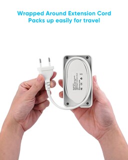 Foto 3 | Foto 3 | Adaptador De Enchufe De Viaje Kakyanill Ue/uk/us Power Strip De 6 Enchufes - Venta Internacional.