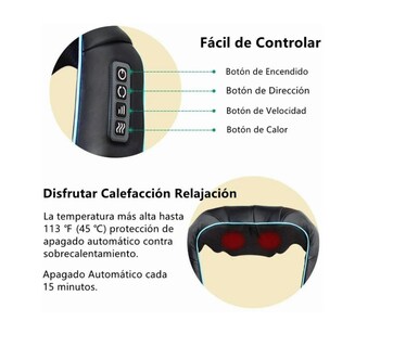 Foto 4 | Foto 4 | Masajeador Cuello Espalda Hombro Pies Cintura Calor