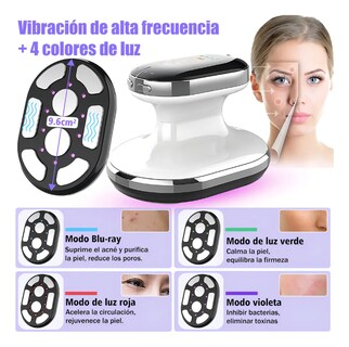 Foto 2 | Foto 2 | Masajeador Facial Portátil Para Belleza 4 Luces 4 En 1