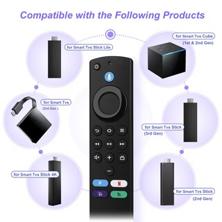 Foto 2 | Foto 2 | Control Remoto Por Voz De Repuesto Souppzoe L5b83g Para Fire Tv - Venta Internacional.