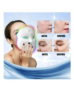Foto 4 | Foto 4 | Mascara Led Facial Terapia 7 Colores Cara Rejuvenece Belleza