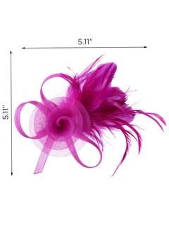 Foto 6 | Foto 6 | Fascinators Sweetv De Tul Para Mujer Fiesta De Té Kentucky Derby - Venta Internacional.