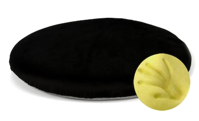 Foto 1 | Foto 1 | Cojín De Asiento Sigmat Memory Foam Antideslizante 45 Cm Terciopelo Negro - Venta Internacional.