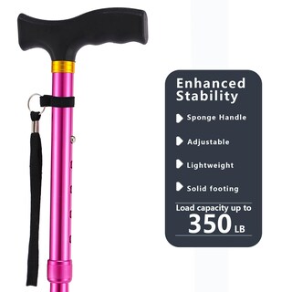 Foto 5 | Foto 5 | Bastón De Senderismo Lixiang Para Mujer Y Hombre Plegable Color Rosa Puro - Venta Internacional.