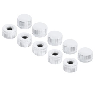 Foto 1 | Foto 1 | Pomo De Rosca Cap Nut Patikil M6 X 11 X 14 25 Unidades Con Forma De Bellota Color Blanco - Venta Internacional.