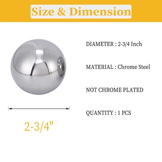 Foto 2 | Foto 2 | Bola De Rodamiento Vigorous Precision De Acero Cromado De 69 9 Mm (1 Unidad) - Venta Internacional.