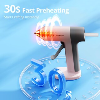 Foto 2 | Foto 2 | Pistola De Pegamento Inalámbrica Tilswall De 4 V De Precalentamiento Rápido Con 20 Barras De Pegamento - Venta Internacional.