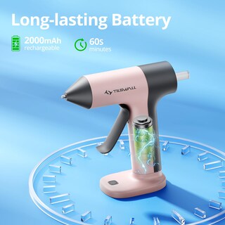 Foto 3 | Foto 3 | Pistola De Pegamento Inalámbrica Tilswall De 4 V De Precalentamiento Rápido Con 20 Barras De Pegamento - Venta Internacional.