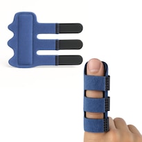 Férula para Dedo con Soporte de Aluminio y 3 Correas Ajustables