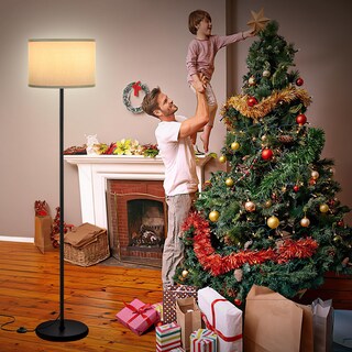 Foto 6 | Foto 6 | Lámpara De Pie Ambimall Modern De 155 Cm Con Pantalla Gris (sin Bombilla) - Venta Internacional.