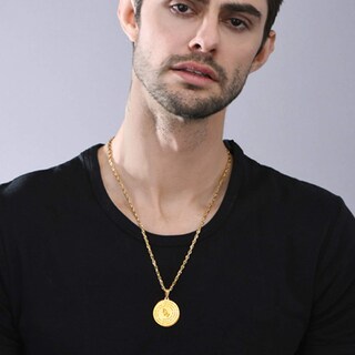 Foto 2 | Foto 2 | Collar U7 Con Forma De Mano De Oración Con Versículos Bíblicos Y Medalla De Acero Inoxidable - Venta Internacional.