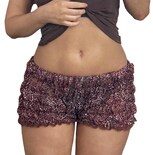 Pantalones Cortos Faretumiya Con Volantes Y Volantes Para Niño Y2k Con Estampado De Leopardo Marrón - Venta Internacional.