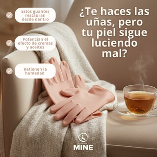 Foto 7 | Foto 7 | Guantes Hidratantes de Silicona Reutilizables para Manos Suaves