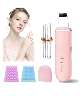 Foto 1 | Foto 1 | Facial Espatula Ultrasonica Facial Con 4 Modos Rosa Claro