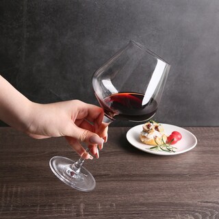 Foto 4 | Foto 4 | Juego De 4 Copas De Vino Tinto Yibez Crystal 680 Ml Para Inauguración De La Casa - Venta Internacional.